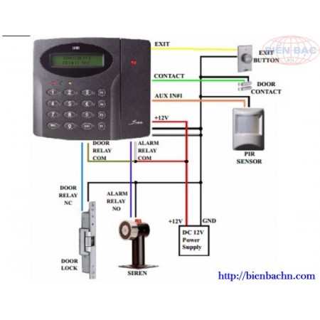 Hướng dẫn lắp đặt và đăng ký thẻ cho ht kiểm soát vào ra sử dụng đầu đọc idtech star 505R